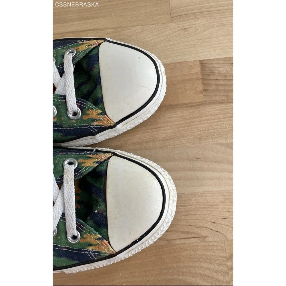 CONVERSE Multi Color Men's Canvas Designer sneakers SB 08‎ 01 S48 - Size 10 - Picture 5 of 8